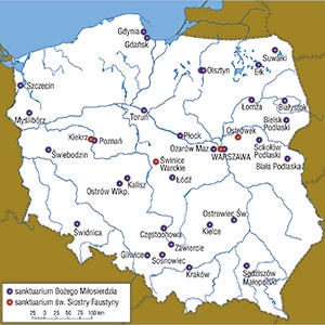Sanktuaria w Polsce